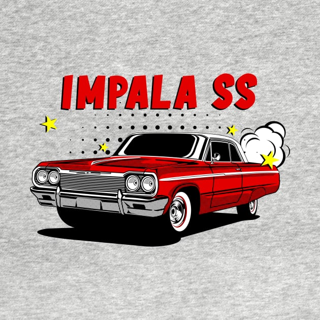 Impala Classic Muscle Cars by masjestudio